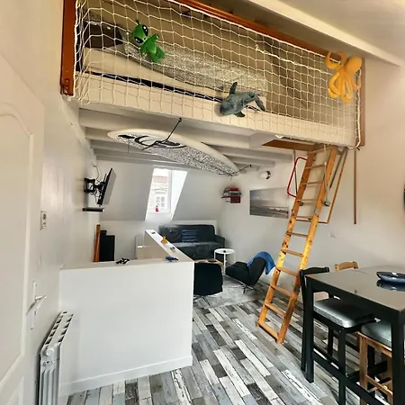 Apartament Brice - 4 Pers Avec Mezzanine Au Coeur De Berck-plage *