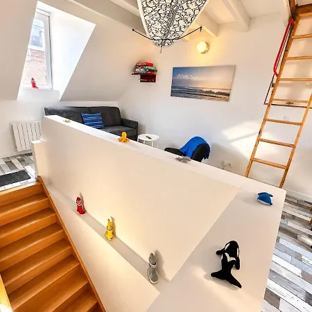 Brice - 4 Pers Avec Mezzanine Au Coeur De Berck-plage Berck