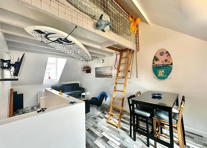 Brice - 4 Pers Avec Mezzanine Au Coeur De Berck-plage Berck