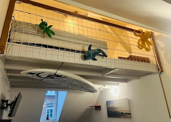 Brice - 4 Pers Avec Mezzanine Au Coeur De Berck-plage * Berck